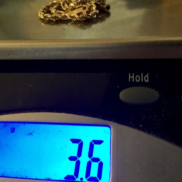 💫14k YELLOW GOLD BEAUTIFUL SIGNED ROPE BRACELET - 3.6 GRAMS - Picture 6 of 9